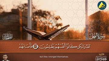 سورة النحل | تلاوة تريح القلوب | القارئ محمد هانى  Al-Nahl