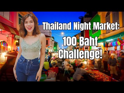 Udon Thani Night Market: 100 Baht Challenge!