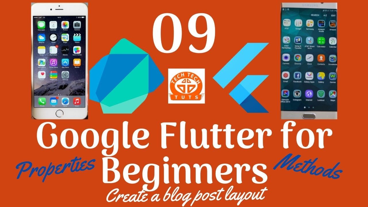 Part 09 Google Flutter Tutorial Series by TechTechTuts: Create a Blog ...