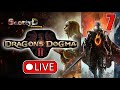 Live dragons dogma 2 part 7  completing the sphinx medusa and dragon full game blind