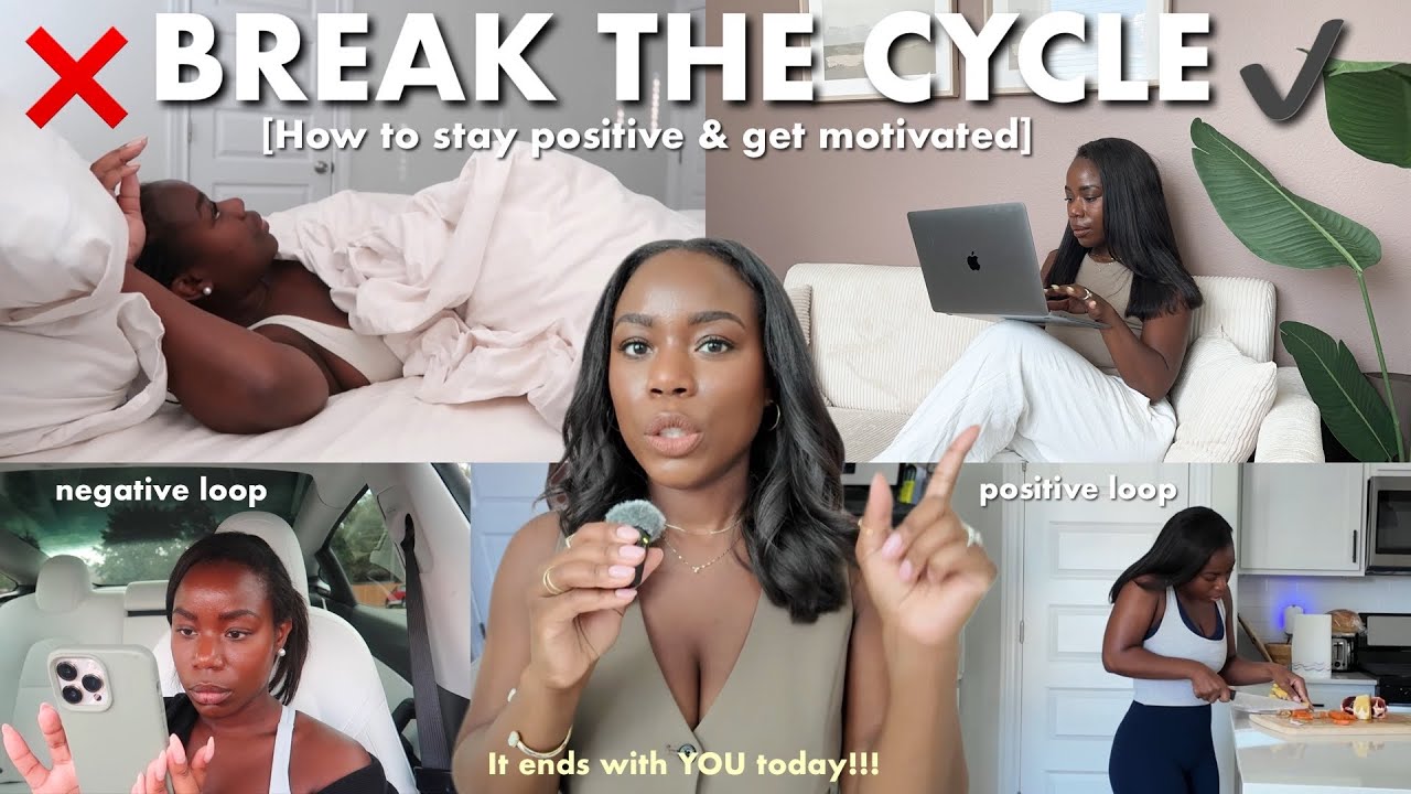 Как оставаться позитивным и мотивированным | советы, как *действительно* разорвать негативный цик...