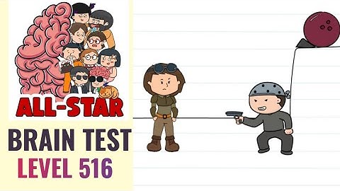 Brain Test All Star Level 516 | Save her from the thug | Walkthrough