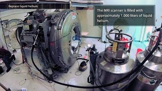 MRI Upgrade Timelapse  Two Weeks in 4 minutes