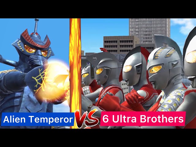 ウルバト劇中再現】ウルトラ6兄弟 VS テンペラー星人「ウルトラマン