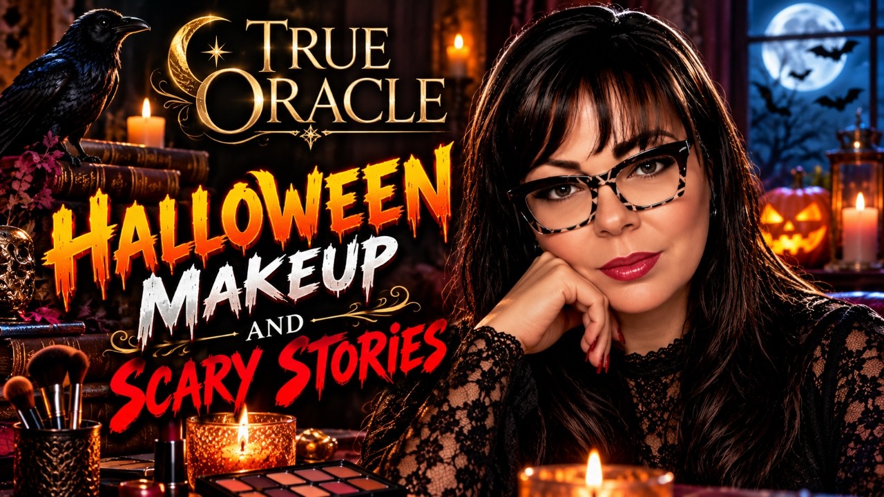 LIVE! Help! I'm Haunted! Halloween Makeup and Scary Stories | Lady Zelda