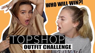 TOPSHOP OUTFIT CHALLENGE - BFF V BFF | Syd and Ell