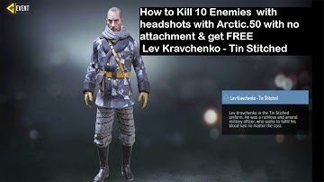 How to kill 10 Enemies with headshots with Arctic.50 with no attachment | HunterCoreKit Gaming