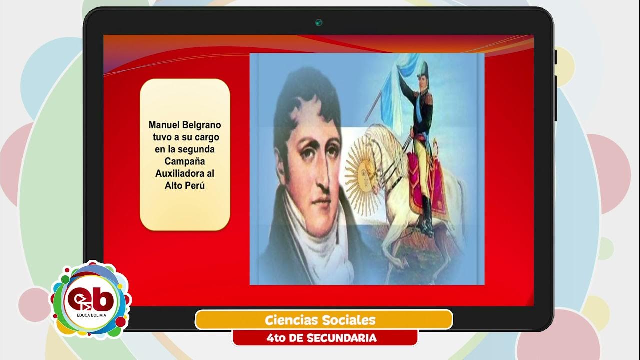 4 Secundaria Ciencias Sociales Expediciones auxiliadoras al Alto