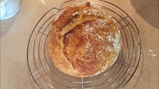 Country Style GREEK BREAD (Choriatiko Karveli) EASY - Εύκολο Χωριάτικο Σπιτικό Καρβέλι Όνειρο! E2