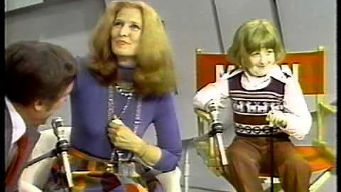 Mason Reese and Mom on Mike Douglas
