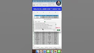 Magical Conditional Formating in Excel #shorts #exercise #excel