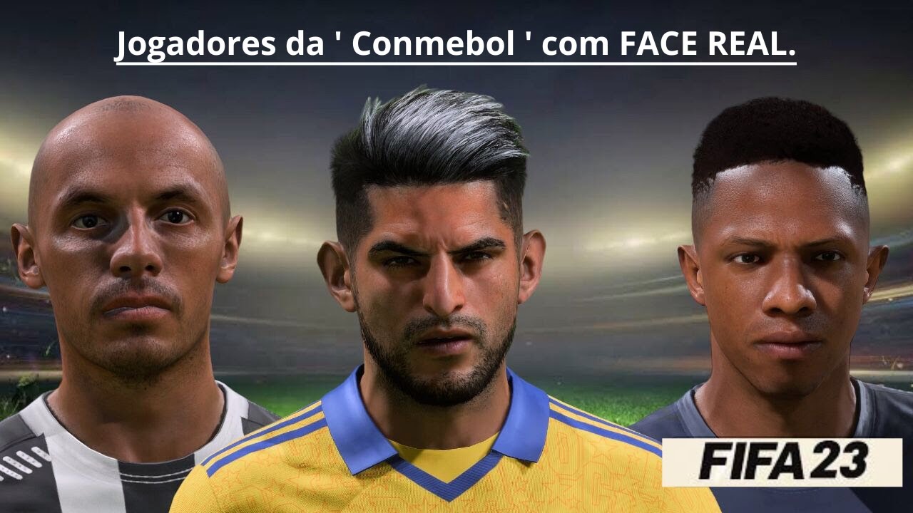 Promessas Sul-americanas do FIFA 23 (Face Real ✔️) ⏳ #promessasfifa #f