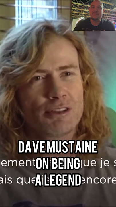Dave Mustaine on being called a Legend for Megadeth Metallica Music