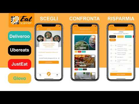 EatScanner: l'unico comparatore di servizi di Cibo a Domicilio