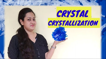 CRYSTALS  AND CRYSTALLIZATION  ( WATER),  Class 9 Chemistry by Preeti Chhabra.