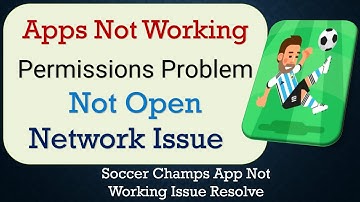 How To Fix Soccer Champs App not working | Not Open | Space Issue | Network & Permissions Issue