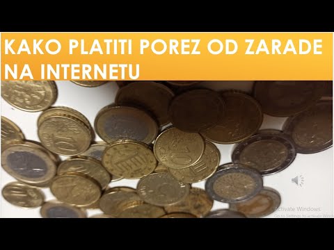 Video: Kako Platiti Porez Na Dohodak Odvojenoj Jedinici