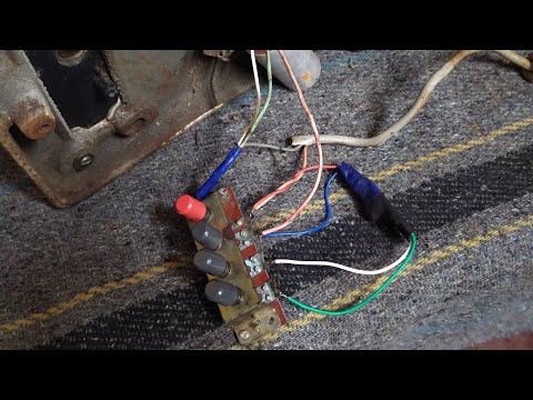 how to make table fan electronics resistance coil connection