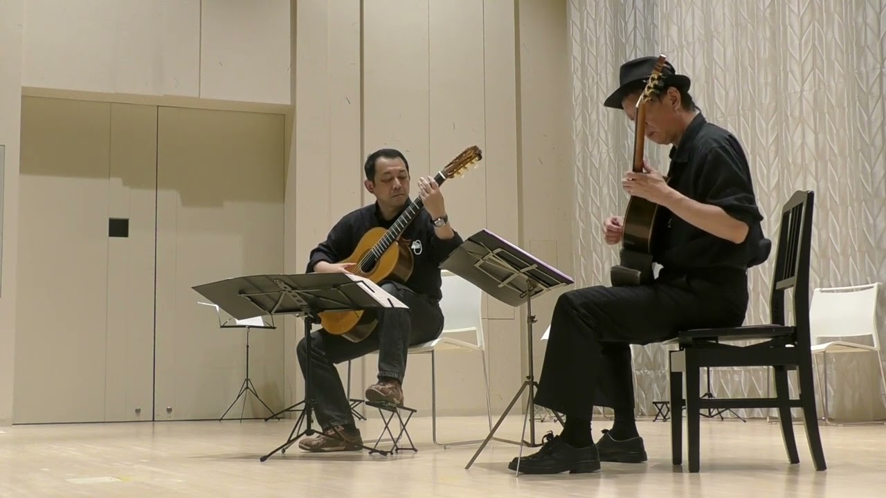 ギター2本による ビバルディー四季「春」と「冬:ラルゴ」 - YouTube