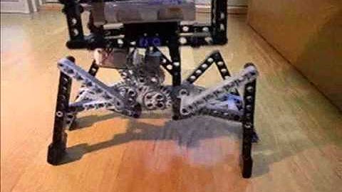 Lego Technic Vertical Link 4 Legs Bug Robot 006