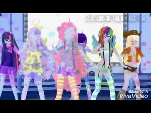 My Little Pony Dance : Glitter Force Song - YouTube