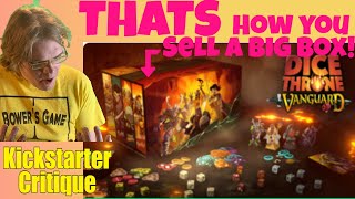 Dice Throne Vanguard - **Drooling Intensifies**- Kickstarter Critique Review