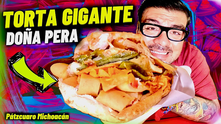 así son las TORTAS GIGANTES de DOÑA PERA en Pátzcuaro Michoacán