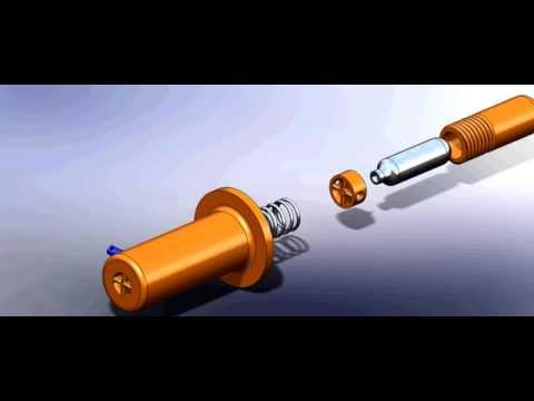 8g CO2 ejection assembly