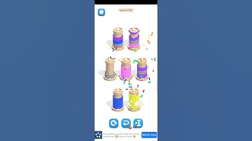 Rope Color Match 3D Level 2742