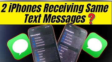 2 iPhones Receiving Same Text Messages - How to Stop it!