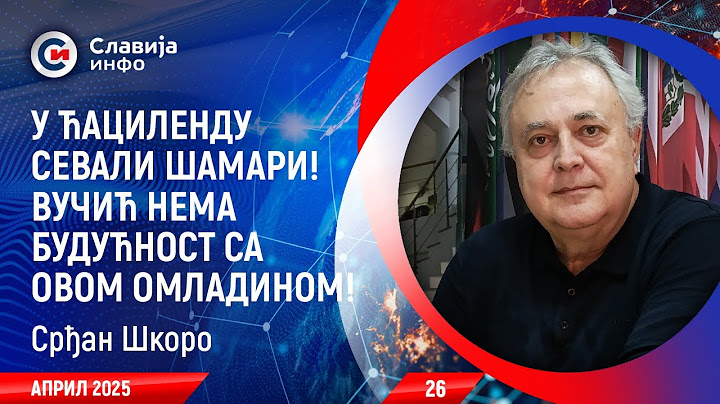 INTERVJU: Srđan Škoro - Vučić opet svirao kraj! (19.4.2025)