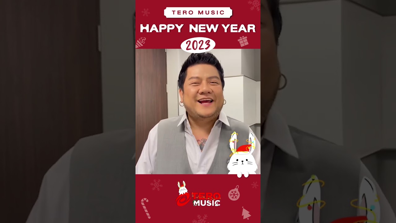 🎉Happy New Year 2023 🐰 จากพวกเราชาว Tero Music #shorts #teromusic