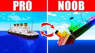 Minecraft NOOB vs. PRO: SWAPPED RAINBOW TITANIC in Minecraft (Compilation) by Sub 29,354 views 2 years ago 10 minutes, 16 seconds