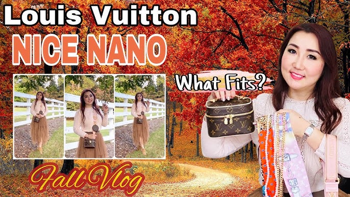 how to TIE A SCARF on your HANDBAG, Louis Vuitton Nice Mini