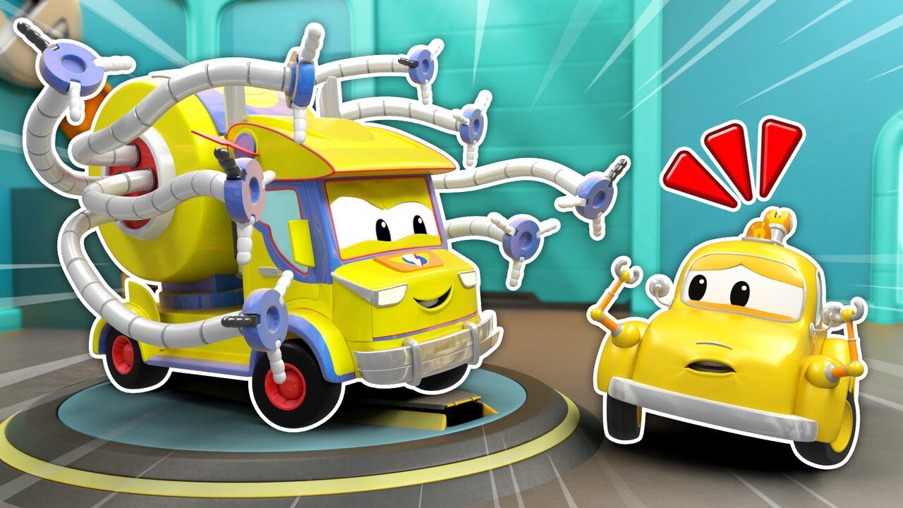 Oh hayır! KÖTÜ GIDIKLAMA KAMYONU tuğlalara çarptı | Araba tamiri