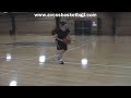 Spin dribble side view ball handling drill for youth basketball