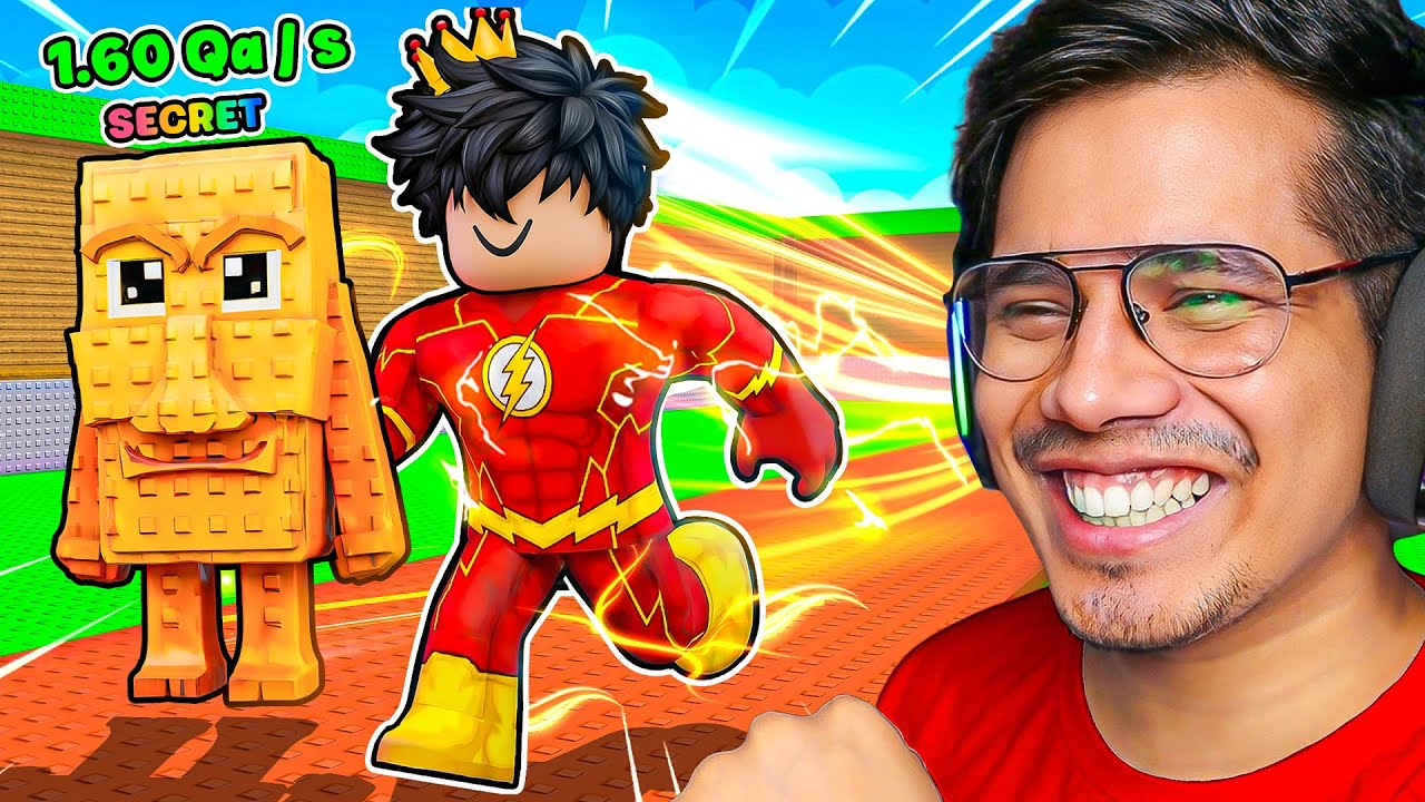 BE FLASH FOR BRAINROTS ROBLOX 😱
