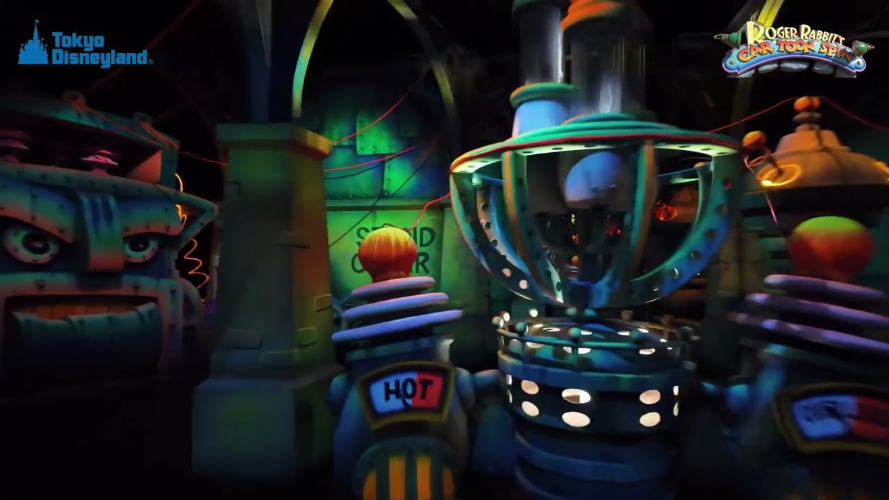 🐇ロジャーラビットのカートゥーンスピーン🚗