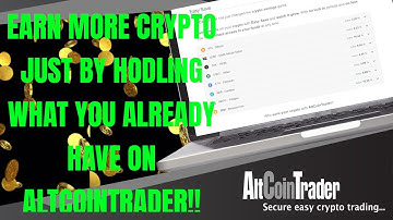 8 Cryptos you can earn PASSIVE INCOME with on AltCoinTrader