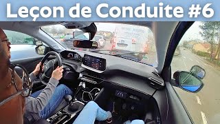 Leçon de conduite#6 Permis dans 4h de conduite by L’AS de la route 2,154 views 2 months ago 12 minutes, 56 seconds