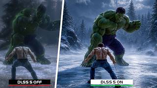 Wolverine (Logan) vs Hulk Boss Fight Looks Remastered With DLSS 5