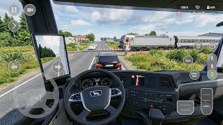 🚚DRIVE REAL TRUCK Simulator 🛣Making deliveries in Premium Map✅️Extended MAN TGX Truck 👏 screenshot 1