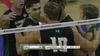 NCAA Men's Volleyball Championship Hawaii vs. LBSU (May 7, 2022 at Pauley Pavilion, Los Angels)