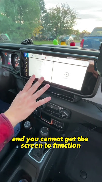 How to Restart Uconnect 5 in your 2024 Jeep Wrangler or 2024 Jeep Gladiator