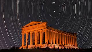 Vortex Star Trails in Time Lapse