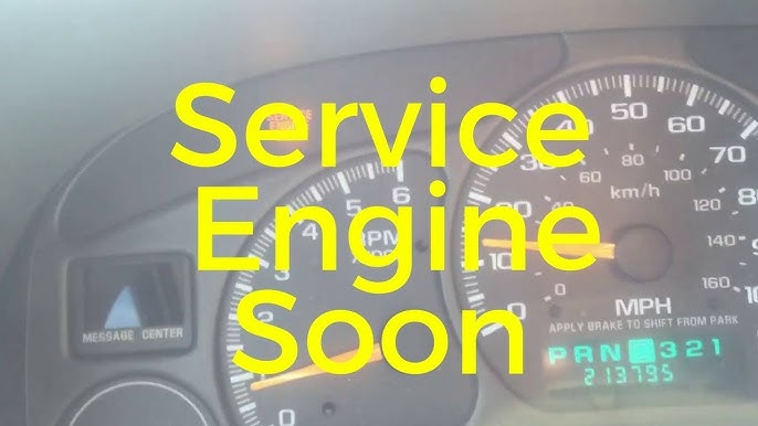 Resetting The Service Engine Soon