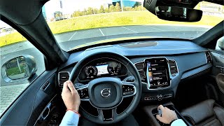 Volvo XC90 Inscription 2.0 235HP - POV Test Drive. Volvo XC90 GoPRO driving.