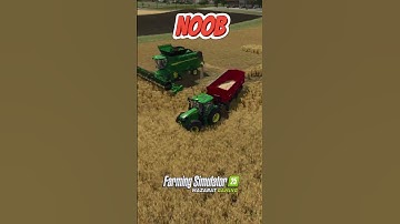 Combine Harvester Unloading