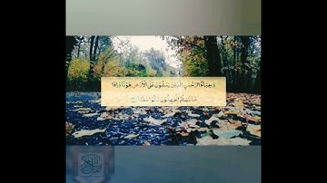 { ربنا اصرف عنا عذاب جهنم ان عذابها كان غراما } _ القارئ مشاري العفاسي _ سورة الفرقان 🌿💜