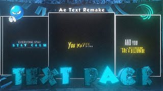 PREMIUM TEXT PACK for Alight Motion | AE-Style Text Effects! 🔥 | #textpack#alightmotion